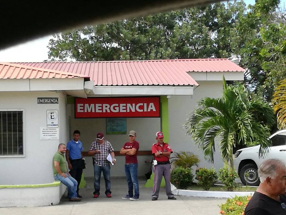 Fue ingresado a emergencias.