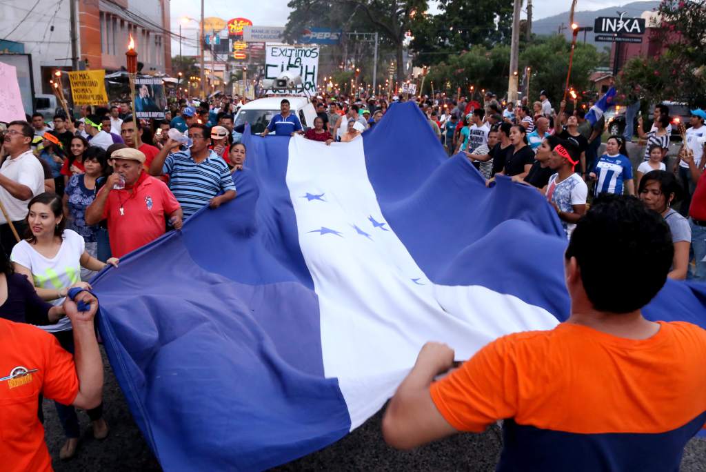 Mega protesta