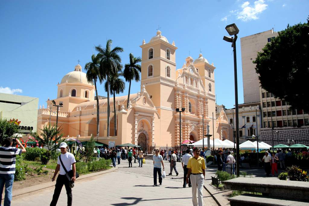 La ciudad de Tegucigalpa