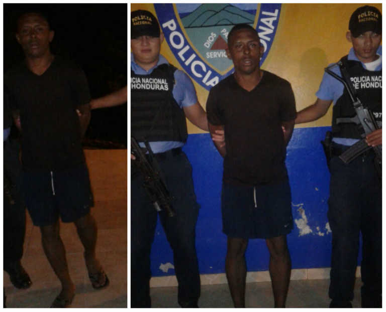 asesinato en Roatán.