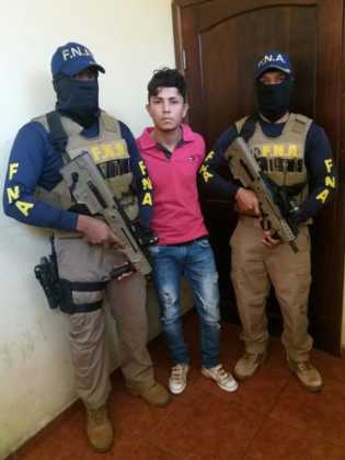 Luciano Molina, supuesto miembro activo de la Mara 18.