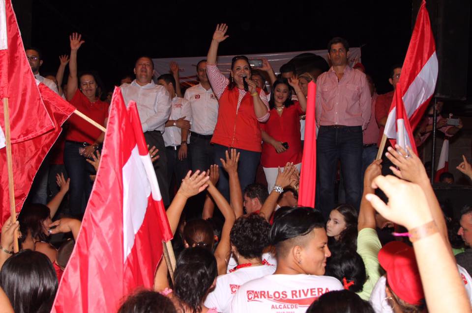 Gabriela Nuñez visitó este fin de semana el municipio de Taulabé, Comayagua.