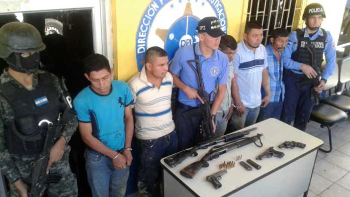 detenidos en Copán Ruinas