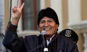 Evo Morales.