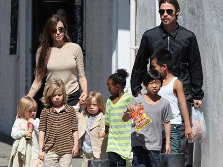 Brad Pitt y Angelina Jolie