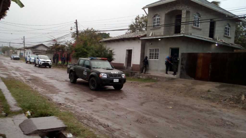 Miembros de la PN, Policía Militar, ATIC, TIGRES, DLCN, DPI, PMOP, GOET Y FNA realizan el operativo