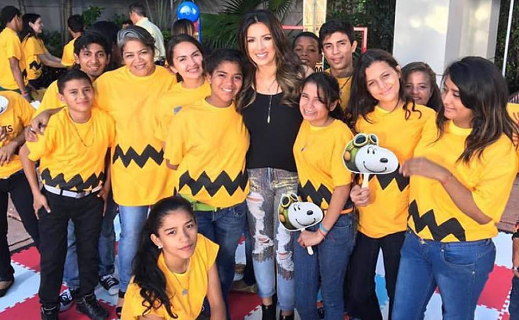 Interiano se destaca por su ayuda a los niños hondureños.
