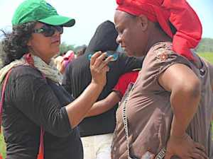 Miriam Miranda y Berta Cáceres, amigas y compañeras de lucha.