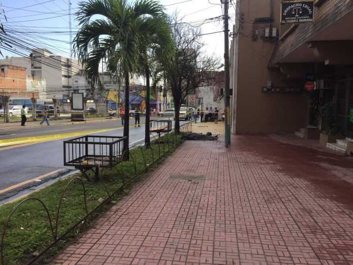 motociclista en San Pedro Sula