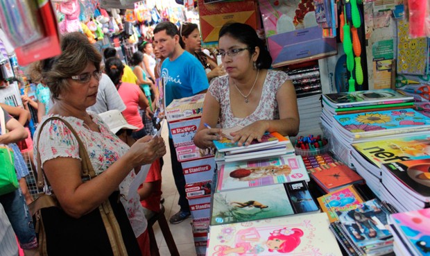 útiles escolares en Tegucigalpa