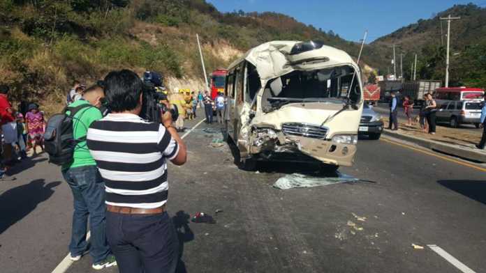 accidente en El Durazno