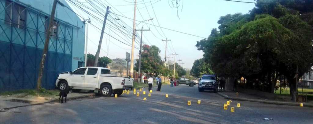 En sector de El Palenque se dio la balacera ayer lunes