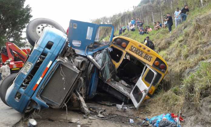 accidente en el sur de Honduras