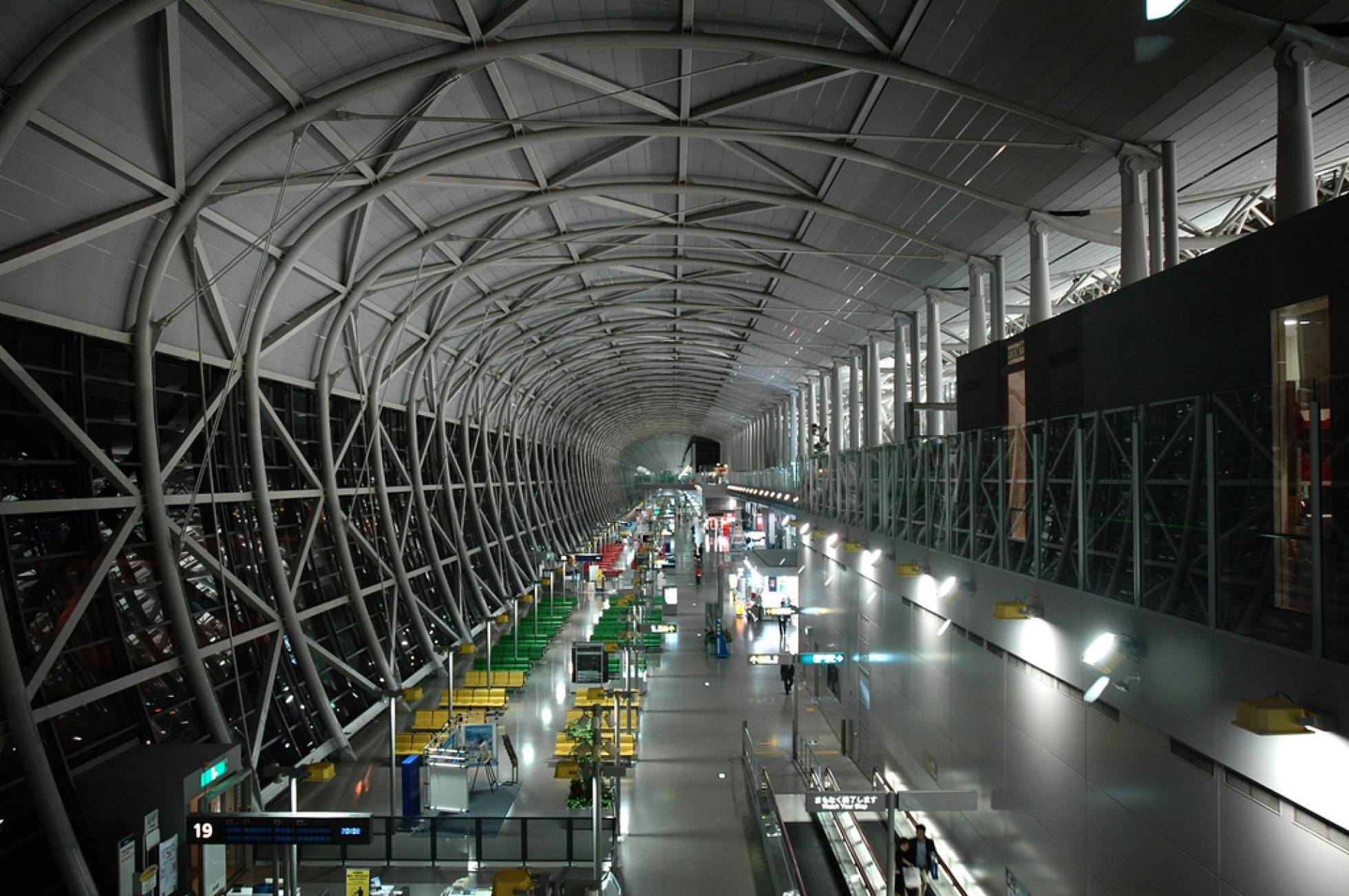 Aeropuerto Internacional de Kansai, Osaka (Japón).