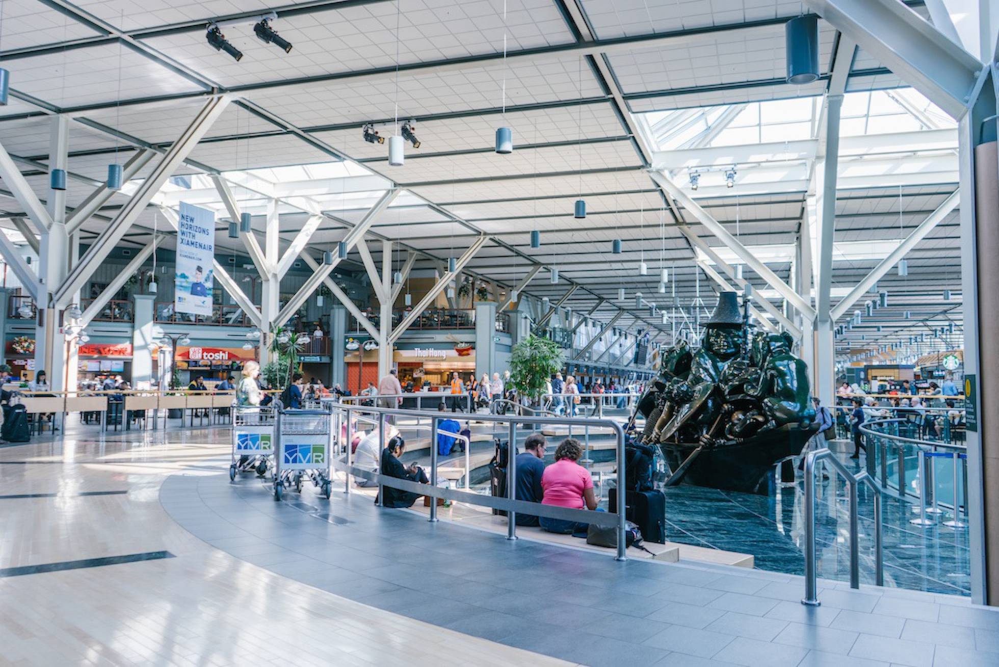 Aeropuerto Internacional de Vancouver (Canadá).