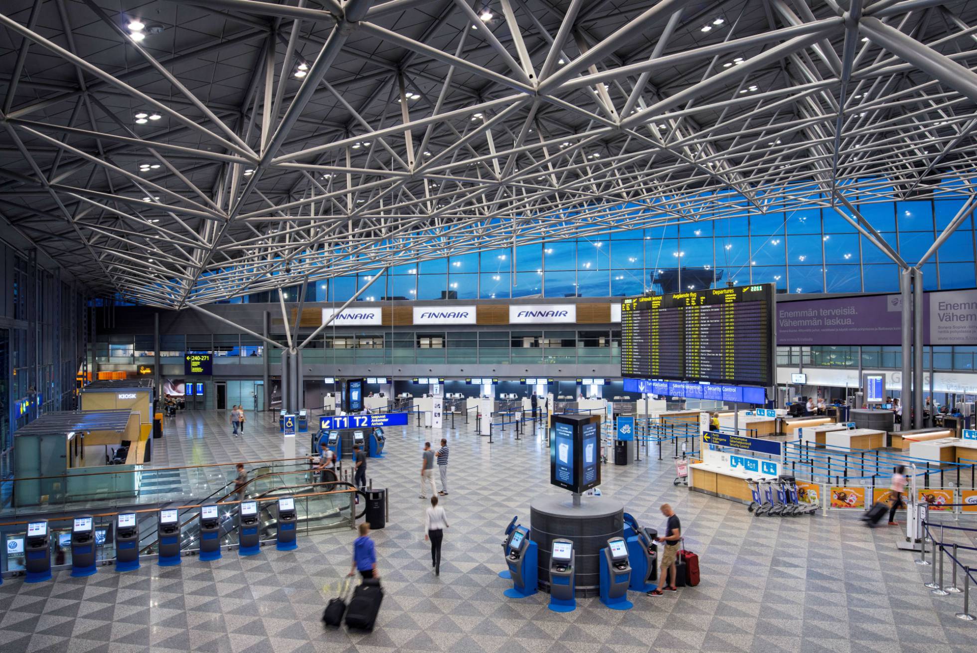 Aeropuerto de Helsinki-Vantaa (Finlandia).