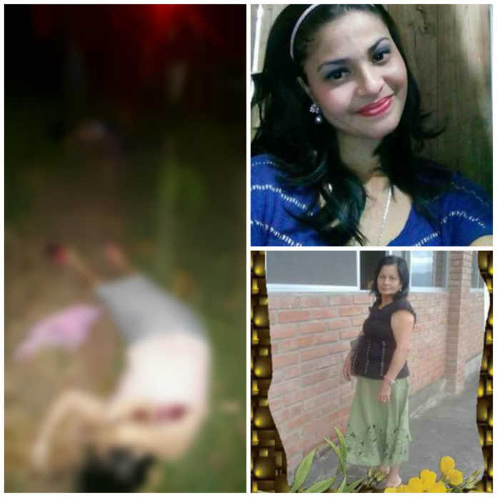 madre e hija en Santa Cruz de Yojoa
