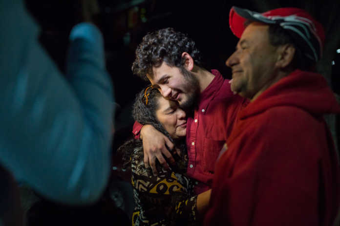 joven inmigrante hondureño