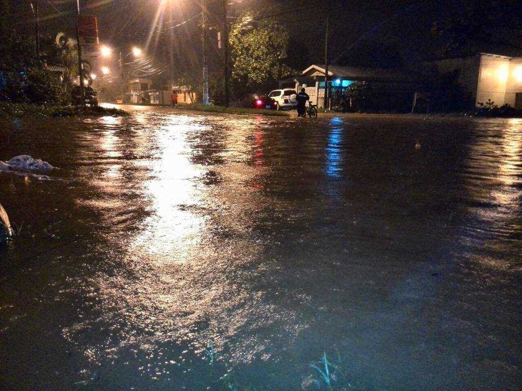 Inundaciones preocuparon en La Ceiba