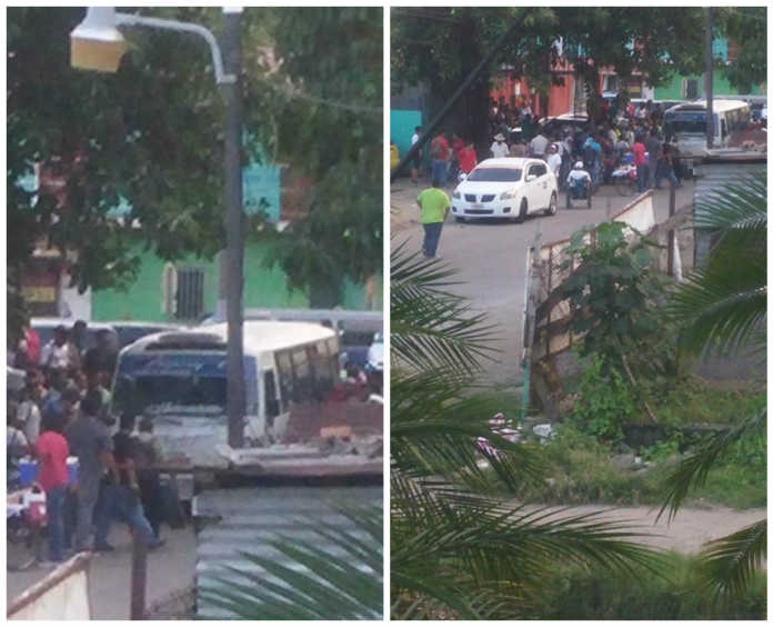 tirotean pasajero en bus de Choloma