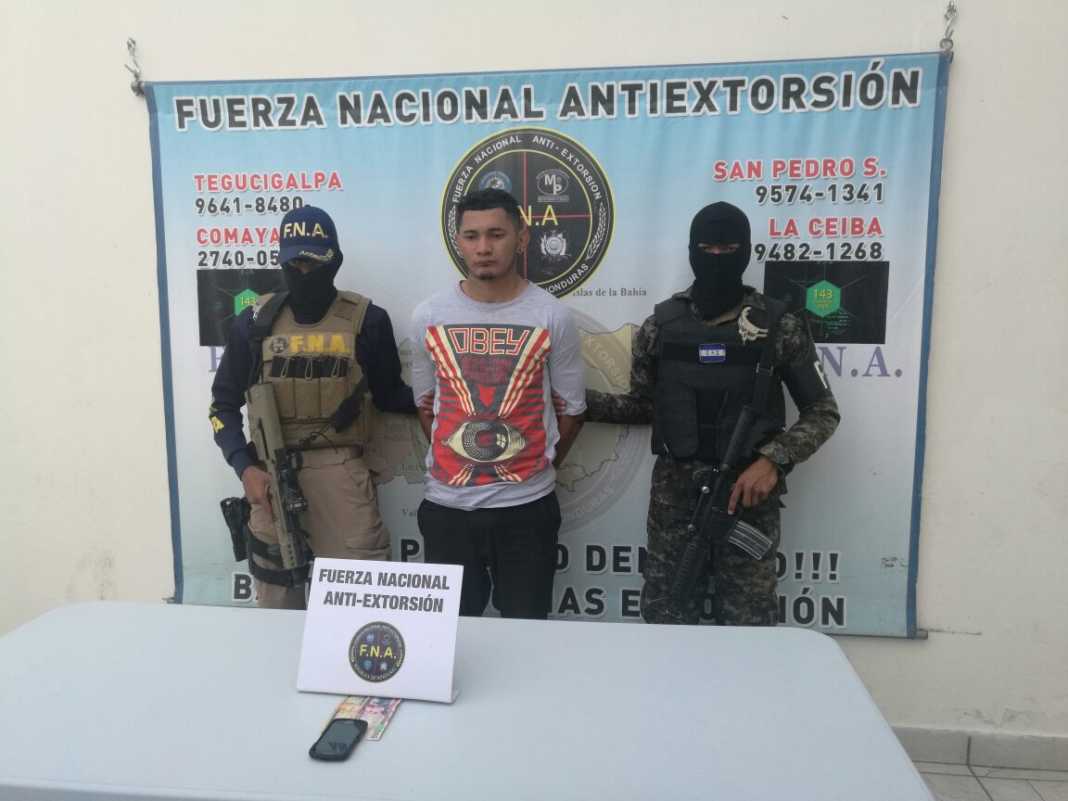 supuesto extorsionador