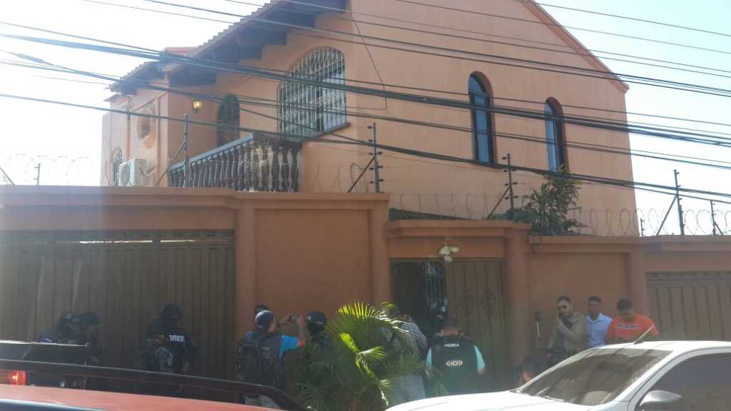 Casa en donde se encontraba el empresario extranjero