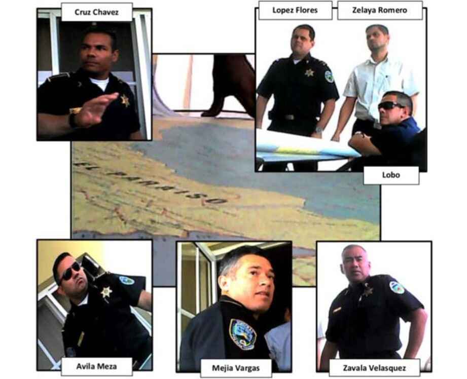 expolicías hondureños