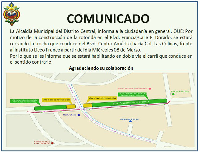 calles cerradas