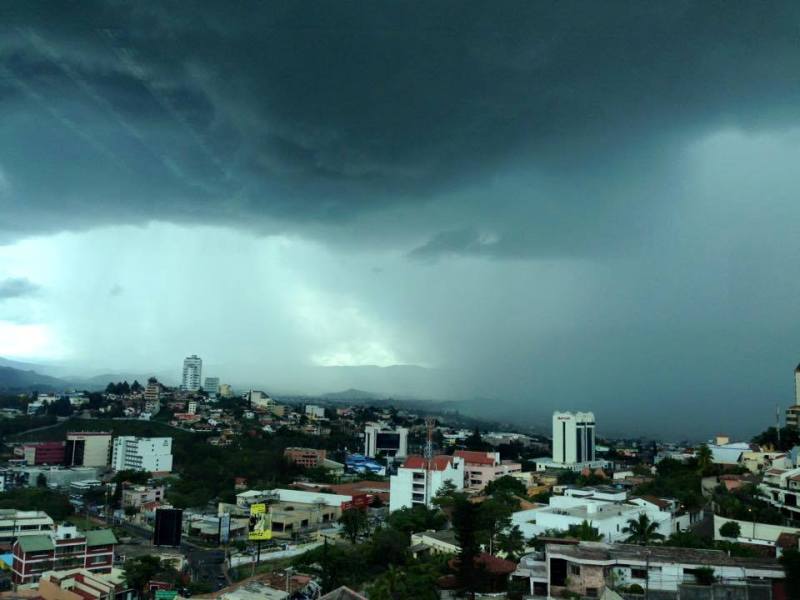 Lluvias en zona central