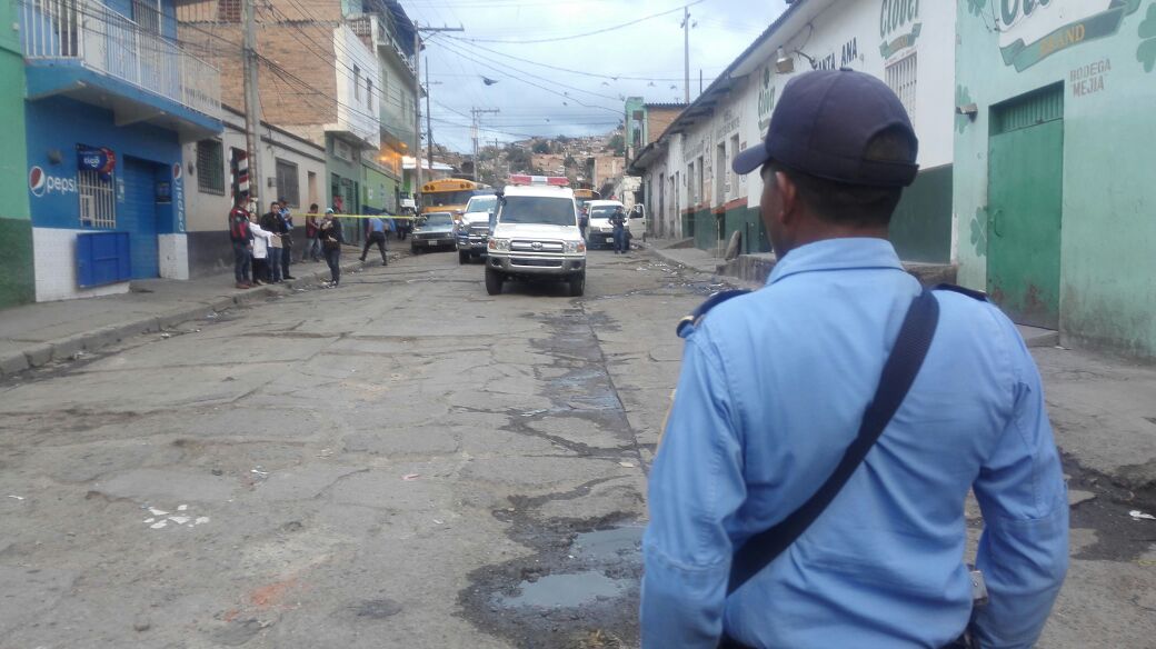 muerto en mercado de Comayagüela