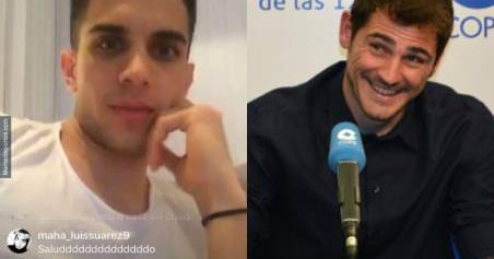 La divertida broma de Iker Casillas a Marc Bartra a través de Instagram
