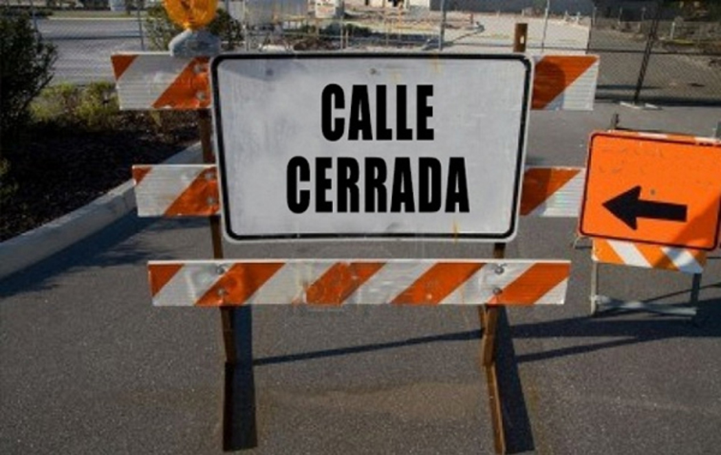 calles cerradas