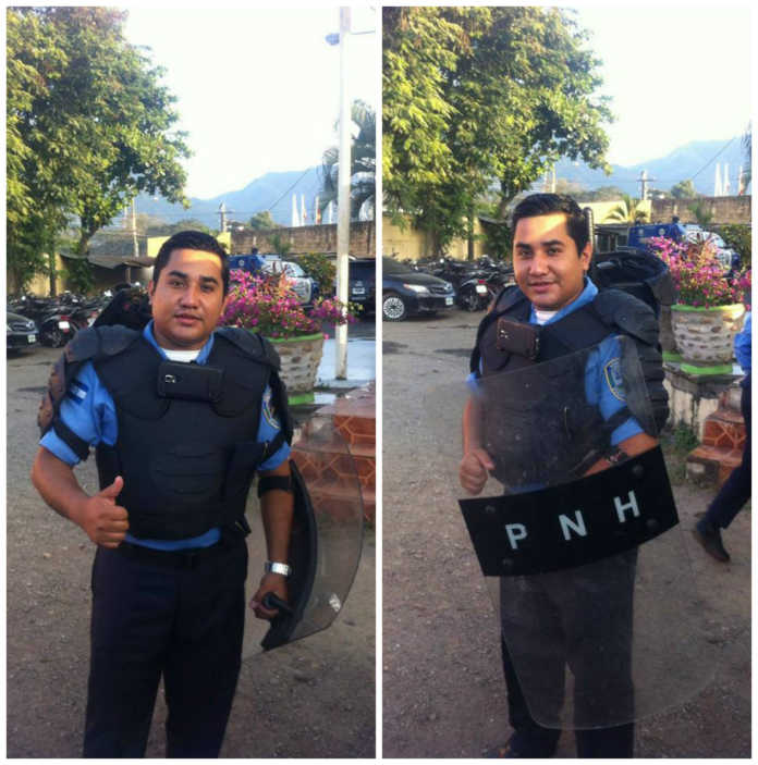 policía Fredy Sánchez