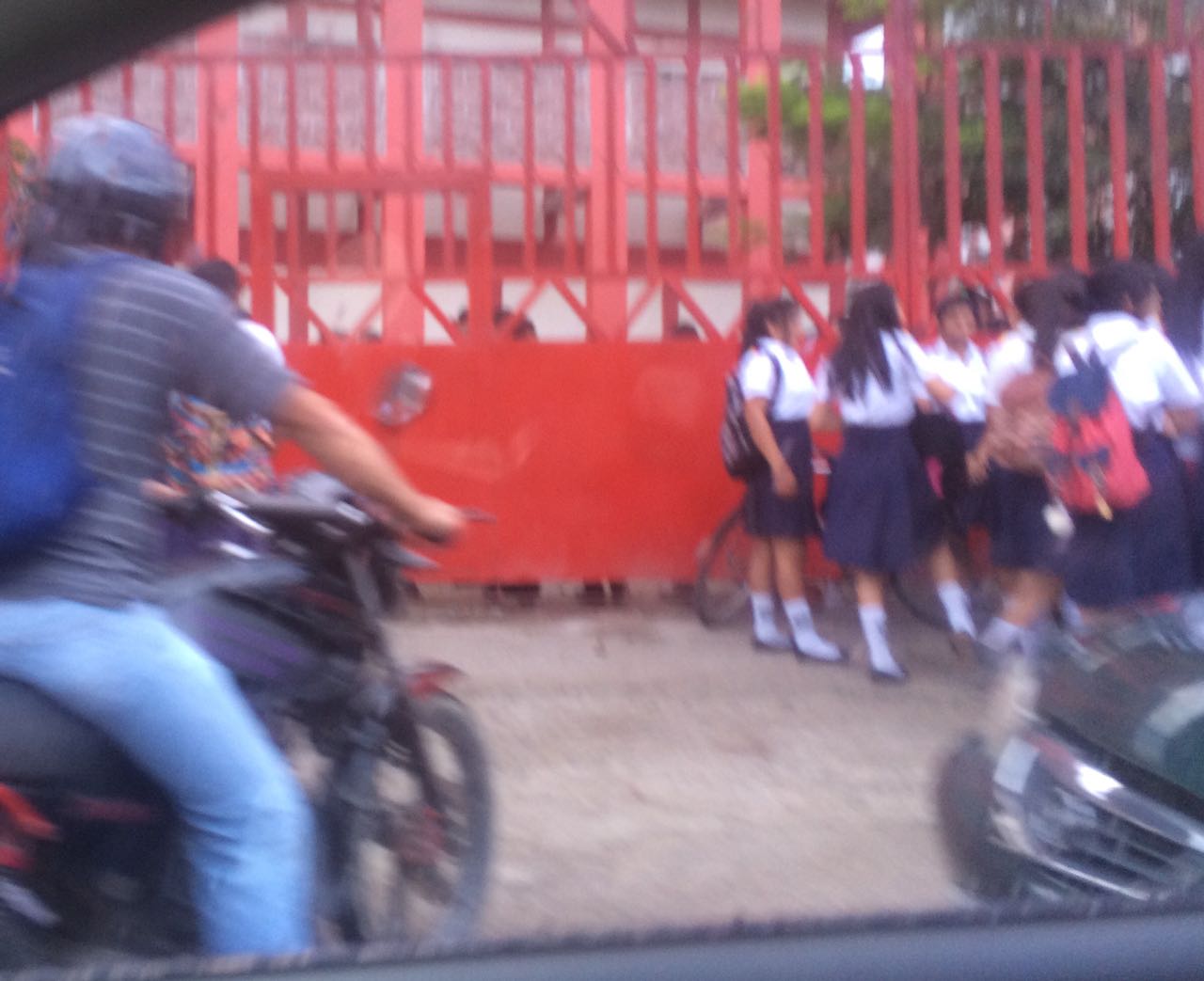 El INTAE en horas de la mañana.