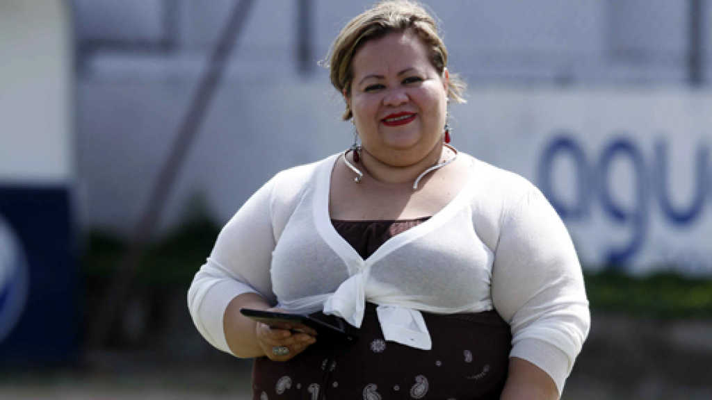 Wendy Guerra, periodista en Santa Rosa de Copán