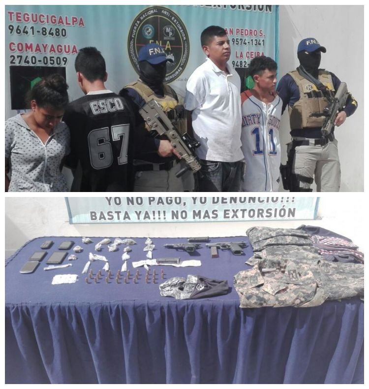 FNA captura a supuestos miembros de la MS13