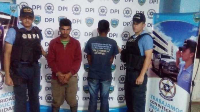 Detenidos por la DPI en Comayagua Comayagua: DPI captura a padre e hijo