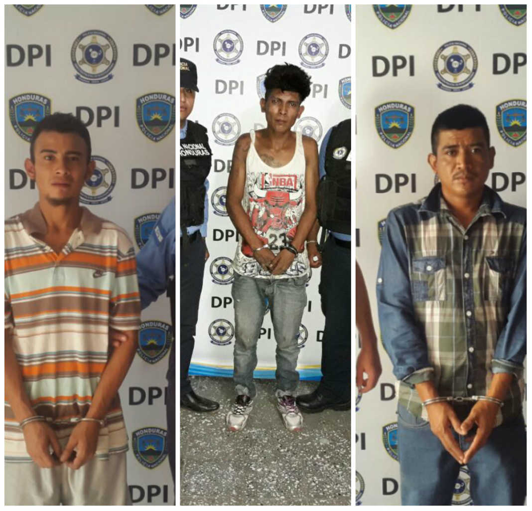 detenidos en Comayagua