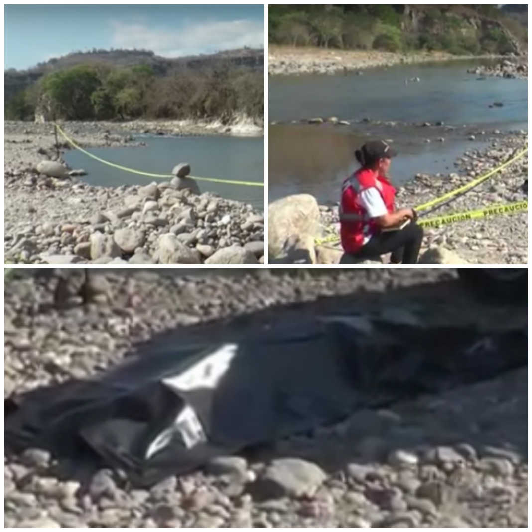 mujer en el Río Higuito