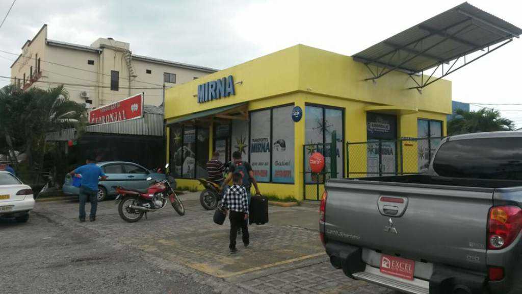 Terminal de la empresa de transporte "Mirna"