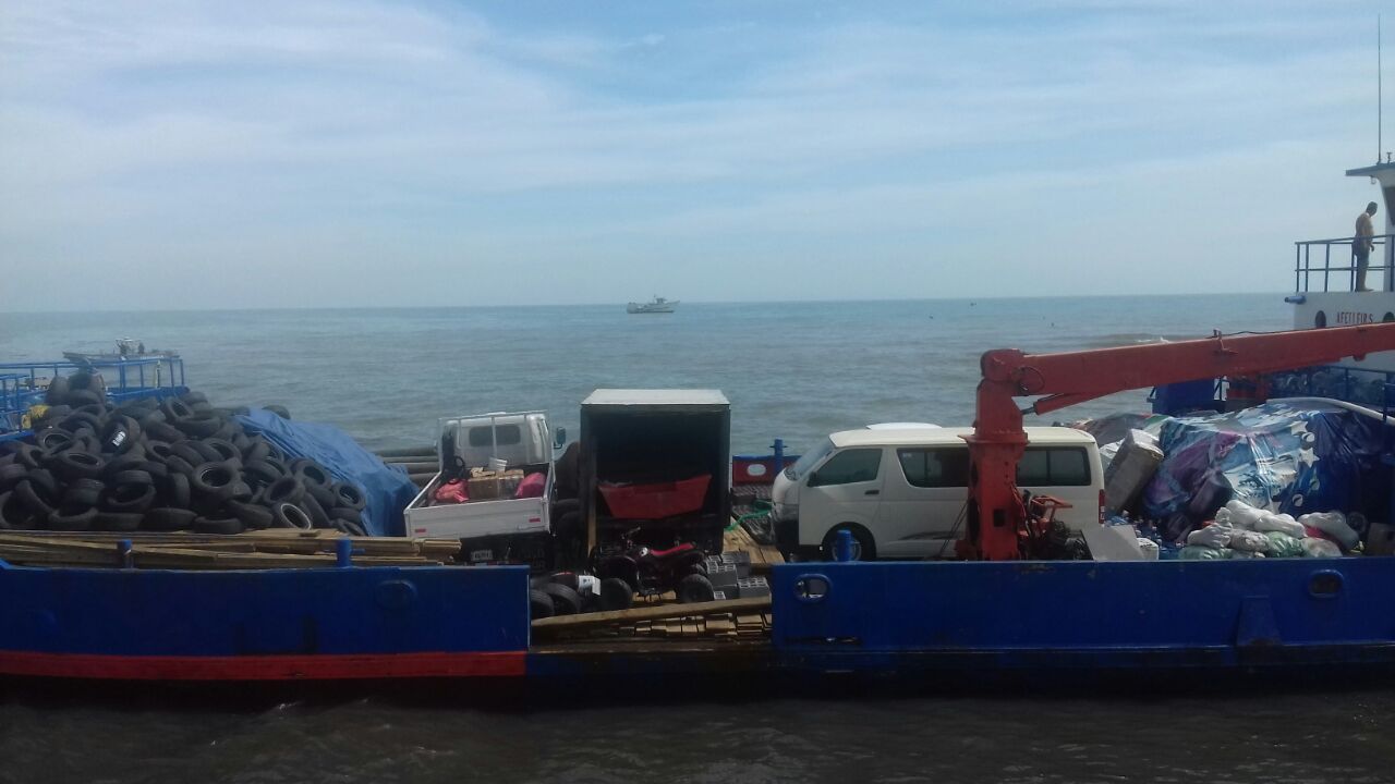 Momentos de drama se vivió por largas horas en La Ceiba