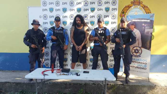 detenido en La Ceiba