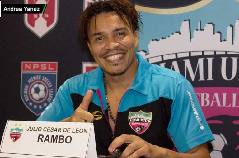 «Rambo» de León vuelve al Miami United