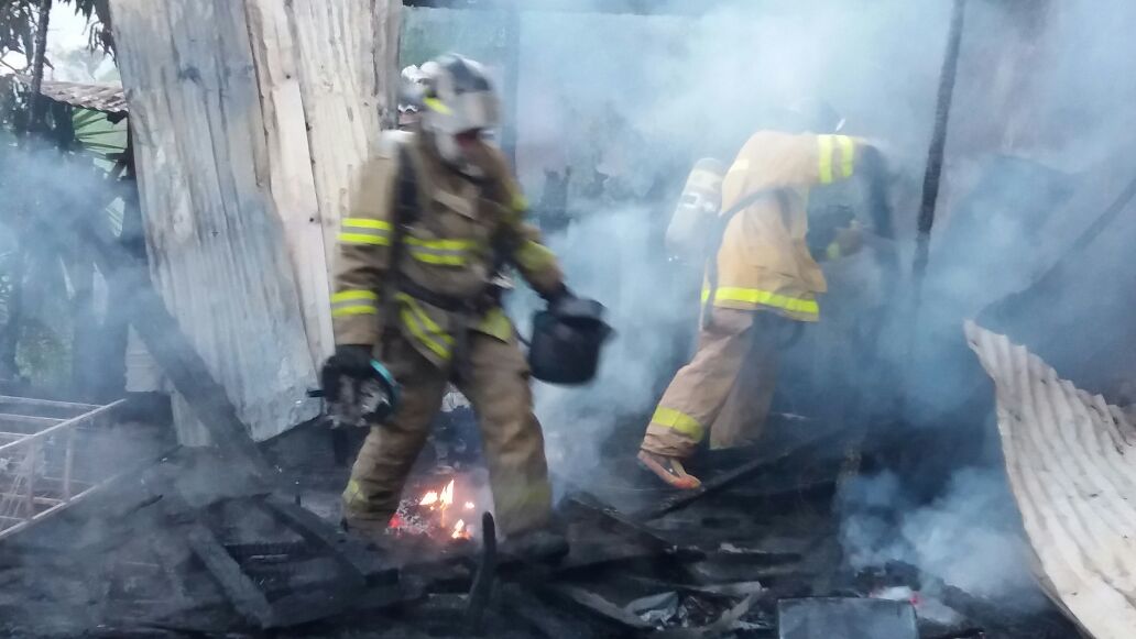 incendio en San Juan del Norte