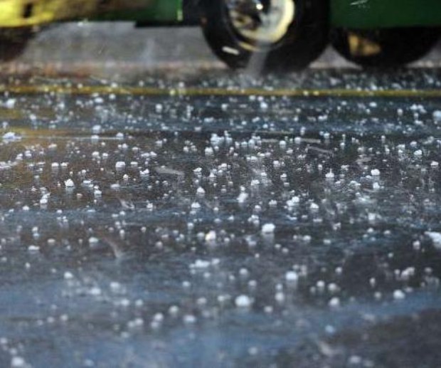 Imagen ilustrativa de granizo