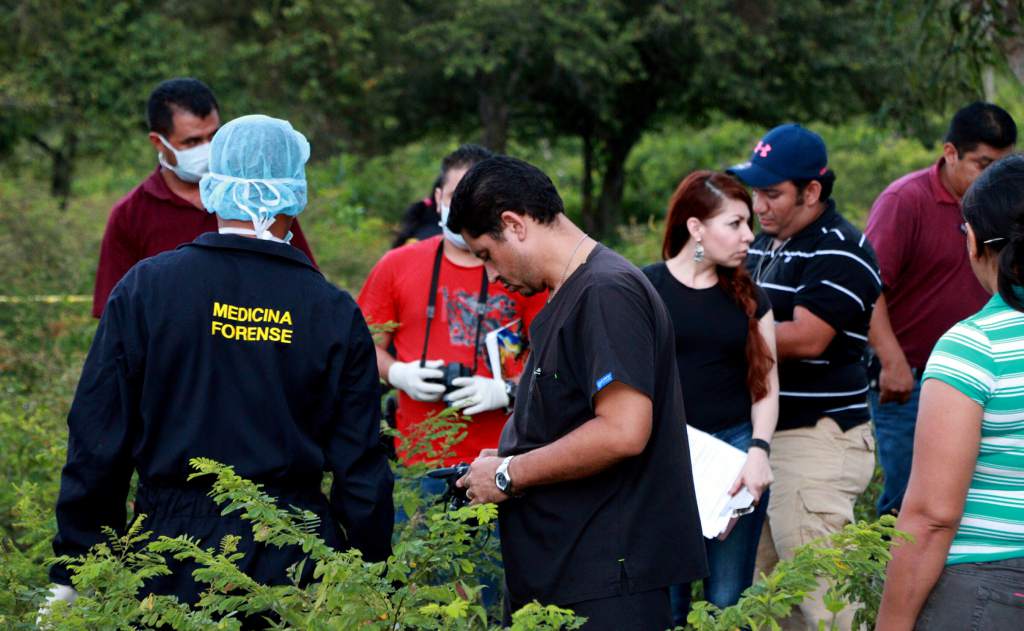 Lugar donde encontraron muerto al comunicador social Herlyn Espinal