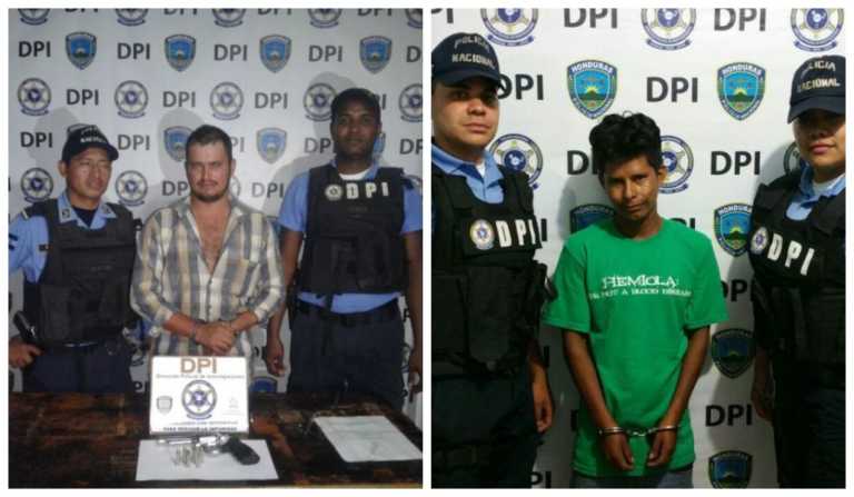 detenidos en Comayagua