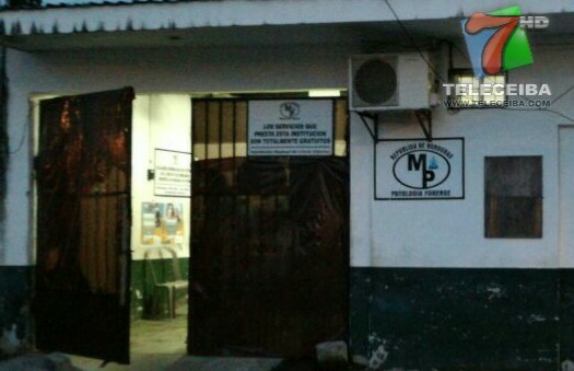 A una morgue de La Ceiba fue llevado el cadáver del muchacho