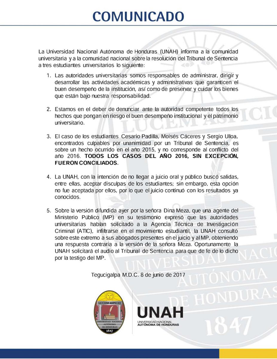 UNAH