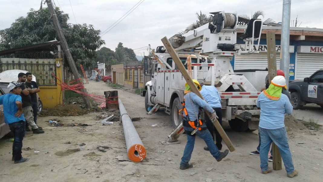 Postes de distribución